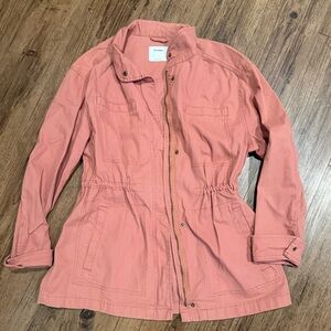 Old Navy Pink Dusty Rose Utility Jacket